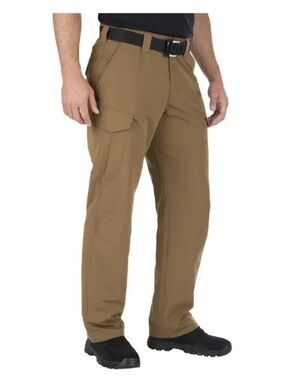 5.11 TACTICAL Men’s Fast-Tac Cargo Pant | Battle Brown| Waist 30 Ins 32 LIKE NEW